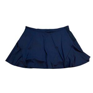 Athleta Match Point Skort Black L Lightweight Activewear Tennis Skirt W/ Inner S